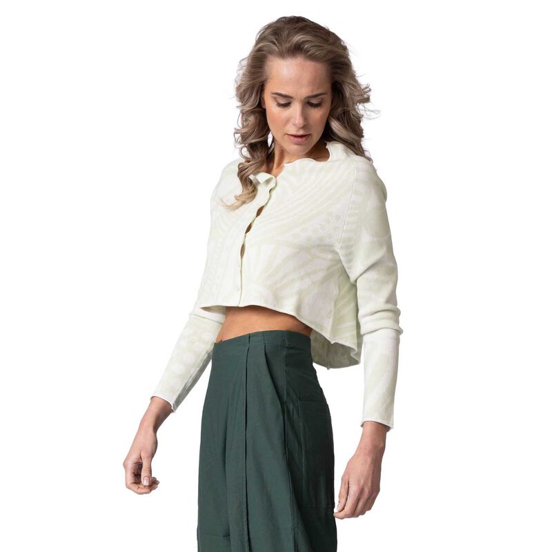 Rundholz Jacquard Knit Cardigan image number 3